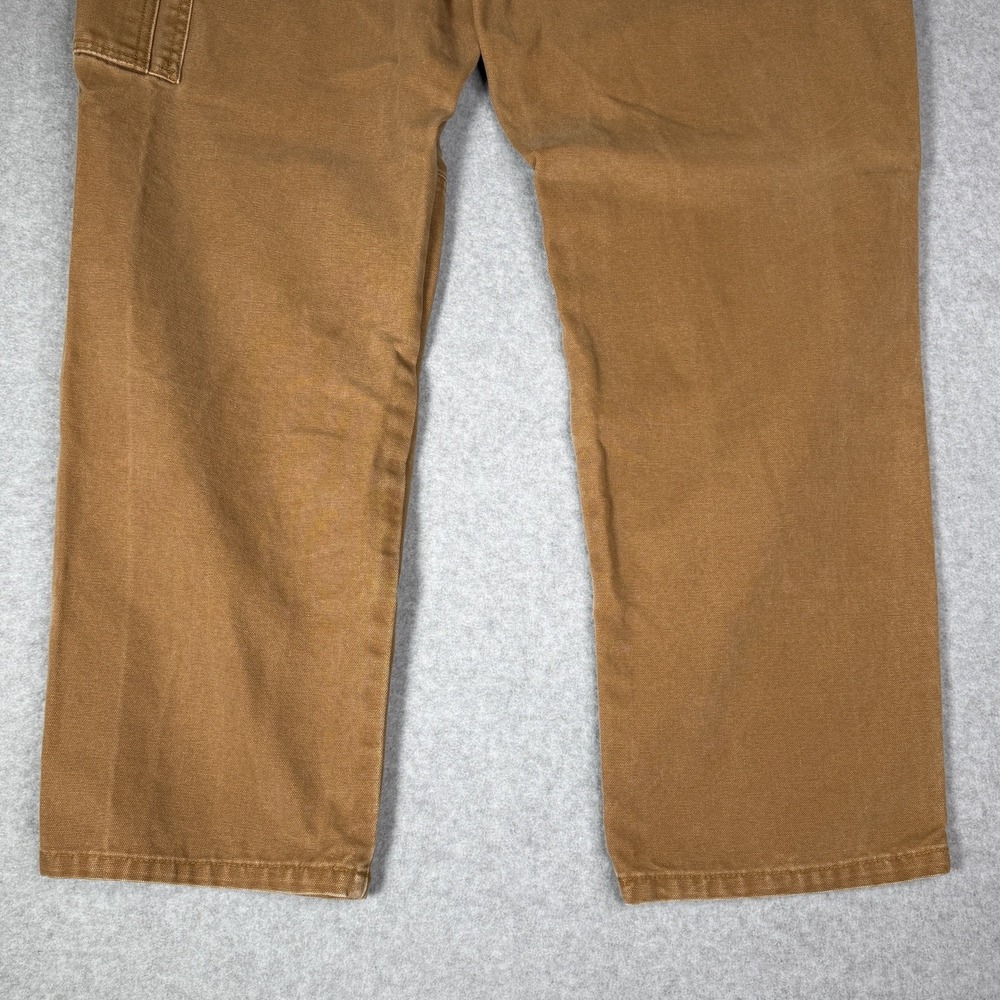 Lot Of 2 Vintage Guide Gear Mens 40x30 Double Knee Cotton Canvas Carpenter Pants - Picture 8 of 16